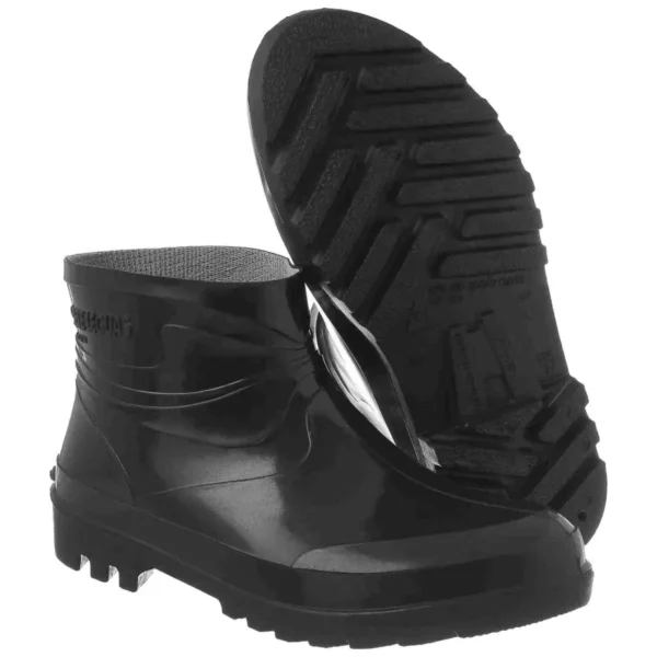 Bota Flex Cano Extra Curto Preta Sete Léguas